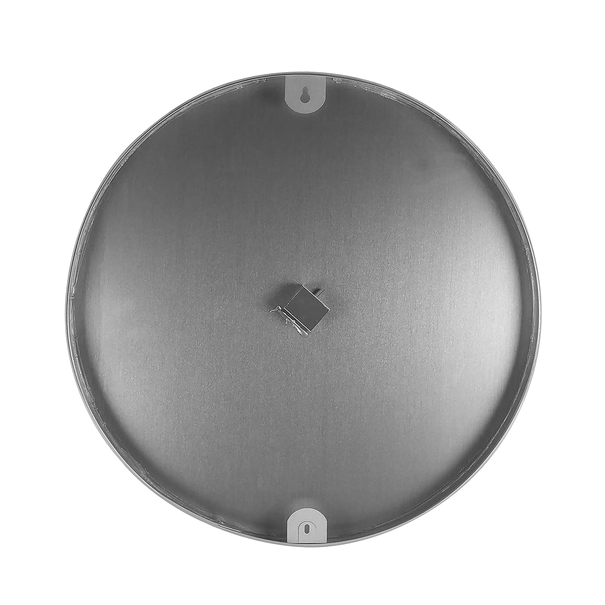 Taylor - Termómetro de pared de metal extragrande para interiores y exteriores, números fáciles de leer para patio, piscina y zonas interiores, 18 pulgadas, color blanco