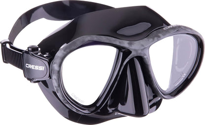 CRESSI Unisex-Adult Metis Maske für Freitauchen und Photo Sub, minimales internes Volumen