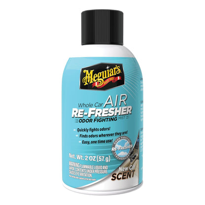 Meguiar's Air Re-Fresher Eliminador de Olores y Ambientador para Auto - Carro nuevo - Eliminador de Olores
