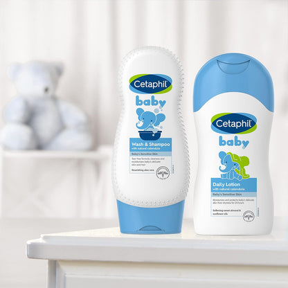 Cetaphil Baby Wash And Shampoo With Organic Calendula, 7.8 Ounce