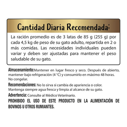 Purina Fancy Feast Casserole Adulto Todos los Tamaños Sabor Carne 24pack de 85g