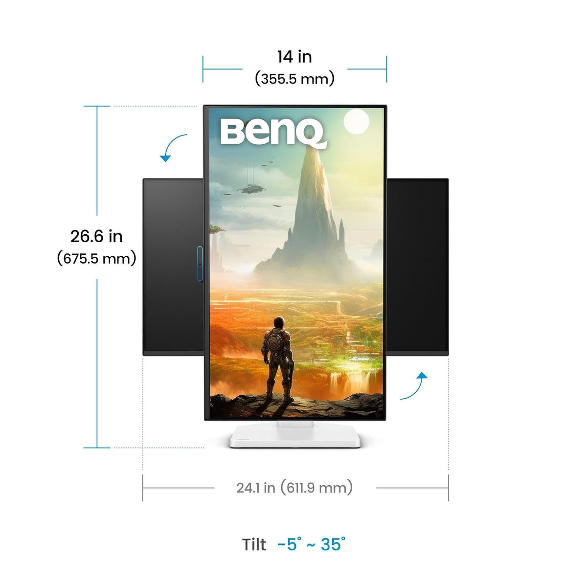 BenQ Monitor GW2790TC de 27" 1080p FHD 144Hz IPS con Tecnología Eye-Care, USB-C, Optimizador Visual, Flicker-Free, Low Blue Light, Bisel Ultrafino, Certificación TÜV, Eye-CareU, Diseño Ergonómico.