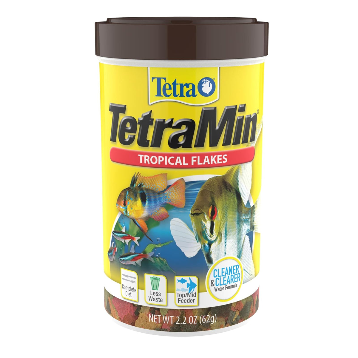 Tetramin Tropical Flakes Alimento en Hojuelas para Peces Contiene 62 Gramos