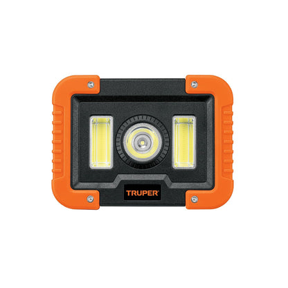 TRUPER LAT-1300, Lámpara LED recargable de trabajo, 1000 lúmenes