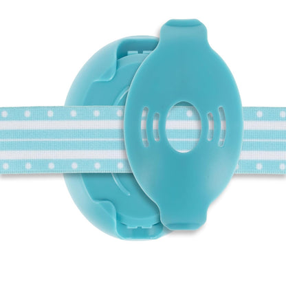 Nuby Soft Sounds - Orejeras ajustables para bebé para protección contra ruidos fuertes, ideales para espectáculos de aire, fuegos artificiales, viajes en vuelo y mucho más Azul solamente.