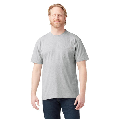 Dickies Playera de Manga Corta Cuello Redondo Heavyweight para Hombre - G - Gris brezo
