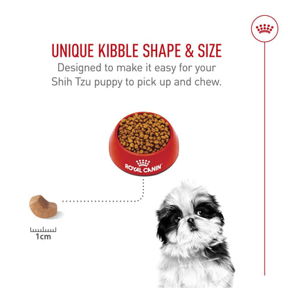 ROYAL CANIN, Puppy - Shih-Tzu, Croquetas para Perro, 1.1kg