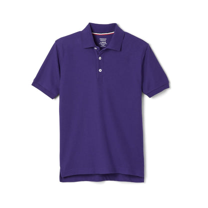 French Toast Playera Polo de Piqué de Manga Corta para Niño - 4T - Púrpura - Ombre Force.