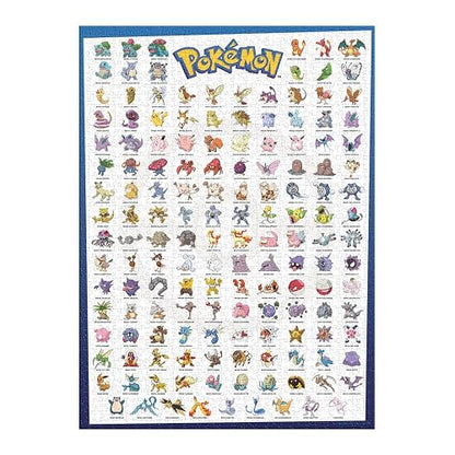 Novelty Corp - Rompecabezas Edicion Original Pokemon -C- 1000 Piezas