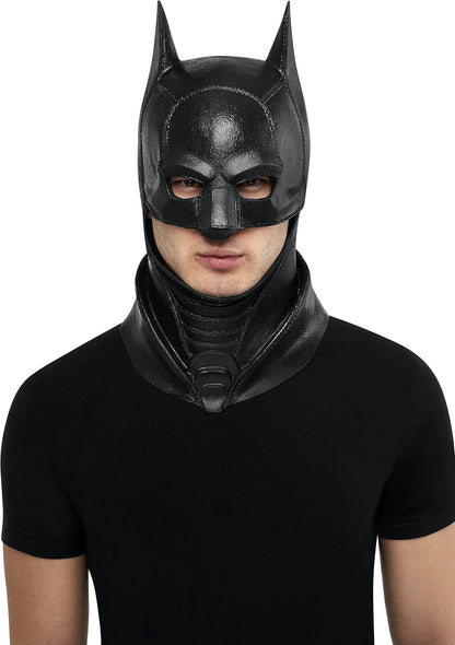 Rubies DC Batman: The Batman Movie Deluxe - Máscara de látex para hombre, como se muestra, talla única