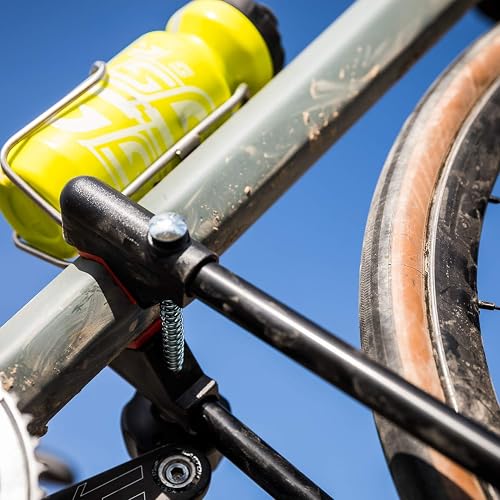 Swagman Vertical Baca - Correas de amarre para ruedas incluidas.