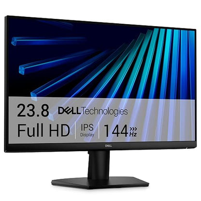 DELL 24 Display SE2426H 23.8" FHD (1920 x 1080) 144Hz 1ms, tecnología IPS (conmutación en Plano), AMD FreeSync, TÜV 3-Star 2X HDMI, inclinación
