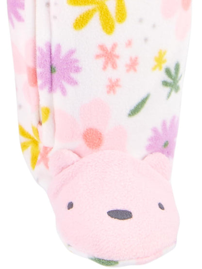 Simple Joys by Carter's Paquete de 2 Mamelucos de Forro Polar para Dormir y Jugar Dormir para bebés y niños pequeños para Bebé-Niñas