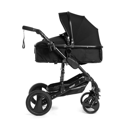 Carriola Motek Dan Pro 2 en 1 Convertible en Bambineto - Negro
