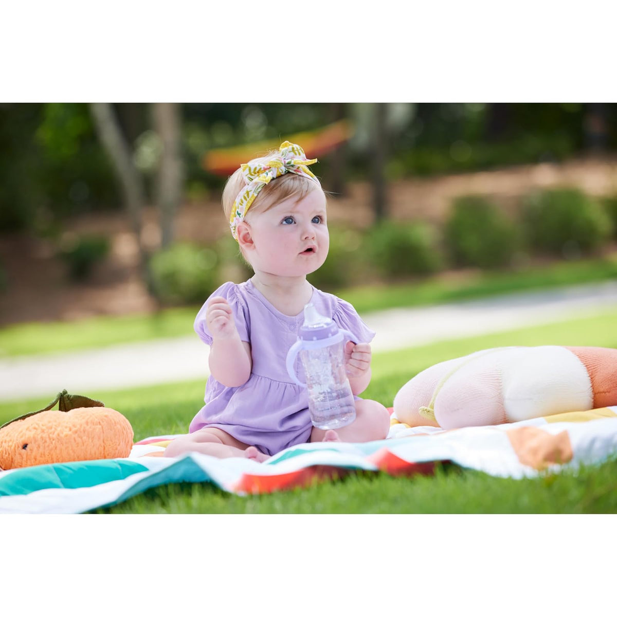 NUK - Taza grande Tritan para aprendices, 10 onzas, más de 8 meses, sin BPA, a prueba de derrames
