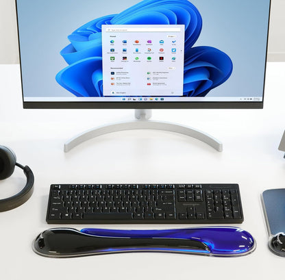 Kensington Reposamuñecas para Teclado de Gel Duo Kensington Azul, 1 Pieza. P5113