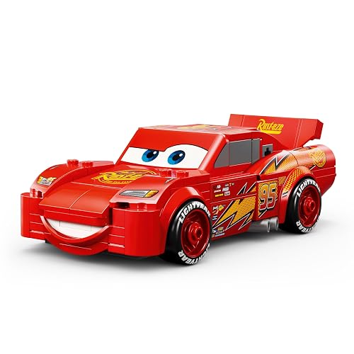 LEGO Speed Champions | Rayo Mcqueen de Cars – Película de Disney Pixar – Set de Auto Disney – Decoración – Inspirado en Cars, a Partir de 9 Años – Idea de Regalo – 77255