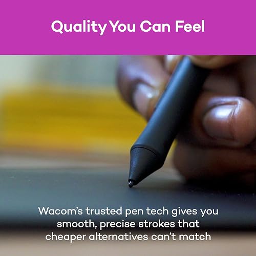 Wacom Intuos CTL6100WLK0 Bluetooth Tableta Mediana Color Negro