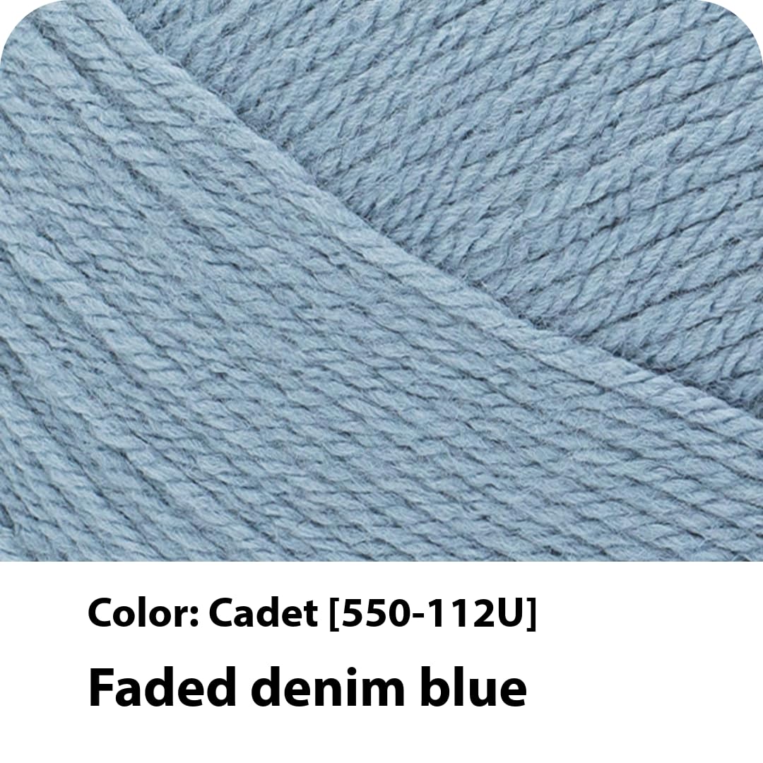 Lion Brand Yarn Pound of Love Hilo, 1 paquete, cadete
