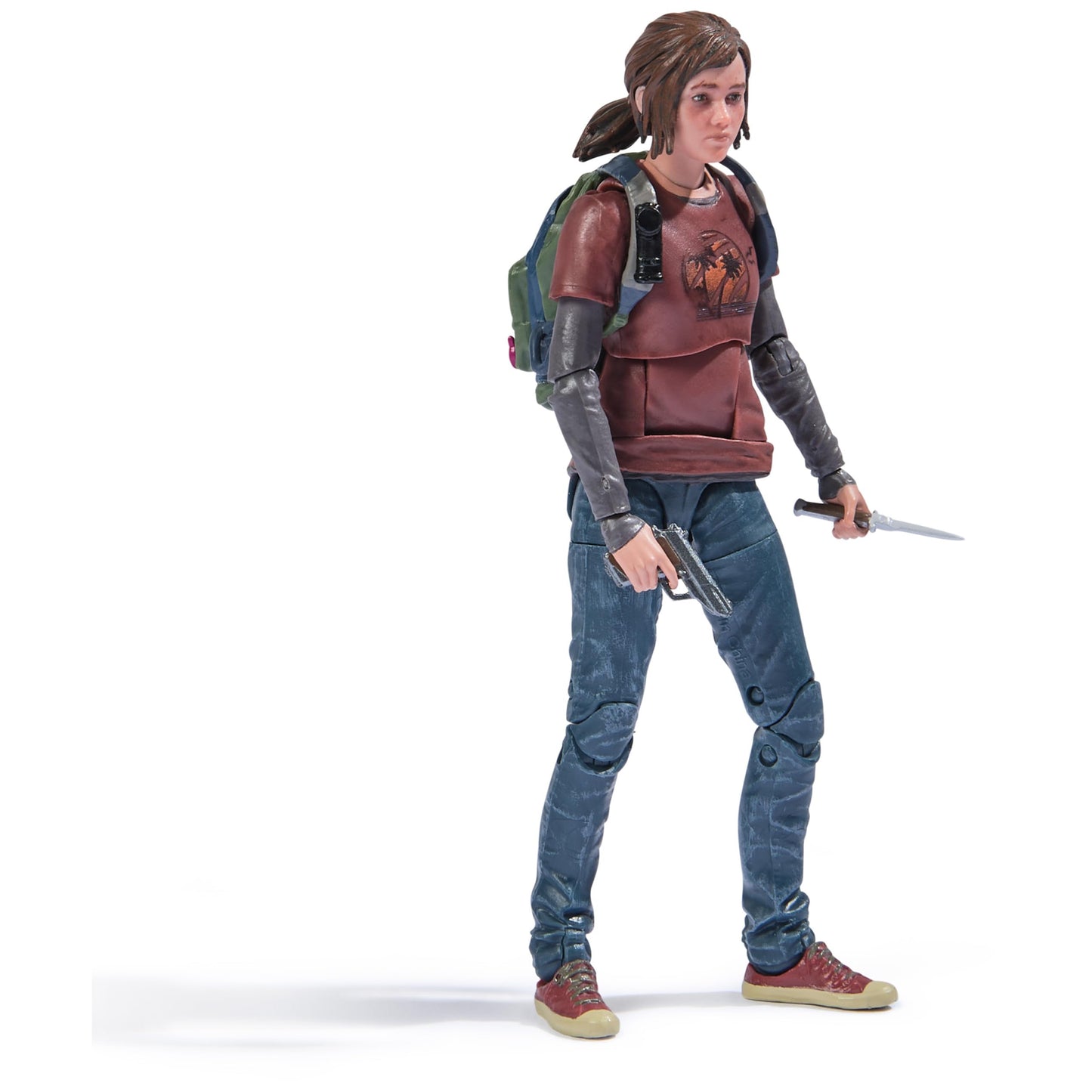PlayStation The Last of Us, Pack de 2 Figuras de acción de Joel & Ellie de 15 cm con 19 Accesorios, The Shapes Collection, para Fans y coleccionistas de la PS5 a Partir de 17 años