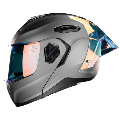 X-KOV Casco Alpha Gris Mate L