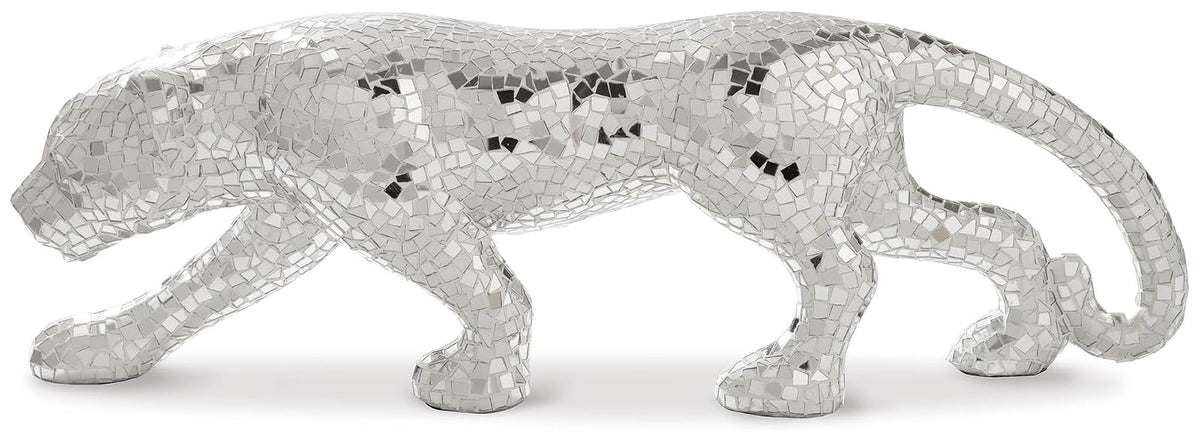 SIGNATURE DESIGN BY ASHLEY Drice - Escultura Mixta, Color Plateado