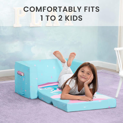 Cozee Flip-out Chair - 2-in-1 Convertible Chair to Lounger for Kids
