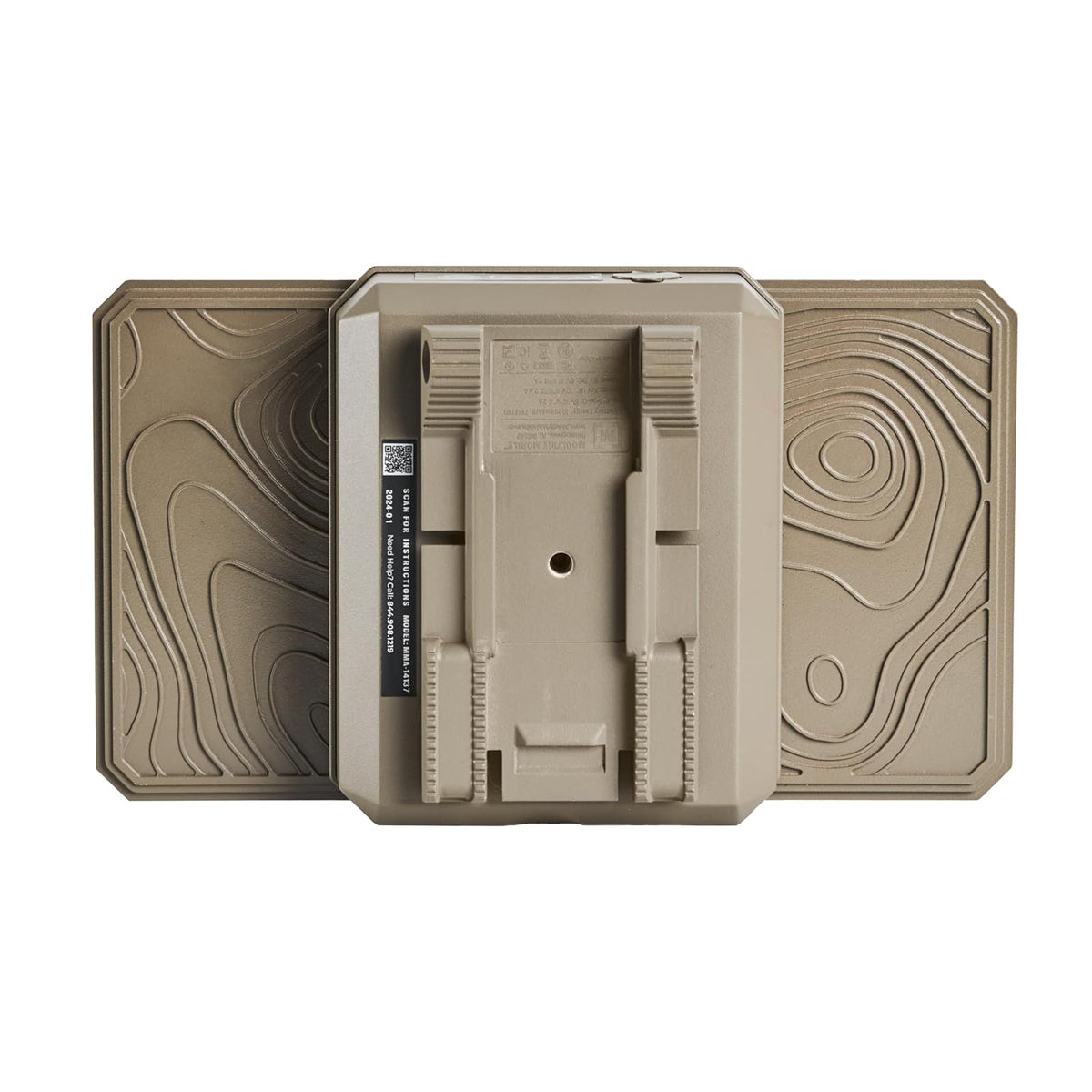 Moultrie - Paquete de energía para Panel Solar, 3.4 W, Panel Solar Gen 2 con batería para cámaras de Rastro, 7.2 V, 3350 mAh