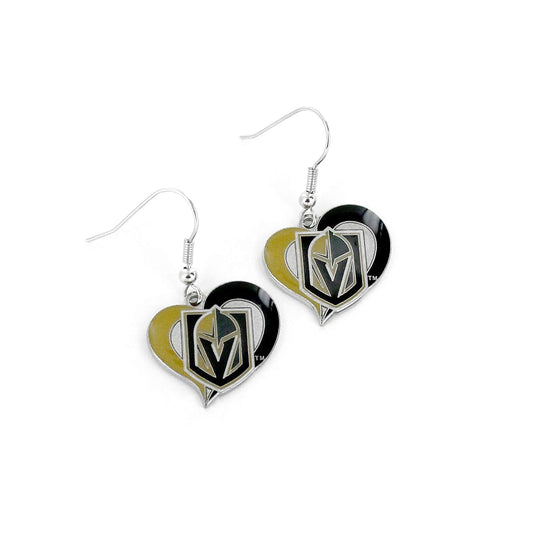 aminco NHL - Pendientes de corazón en espiral para mujer