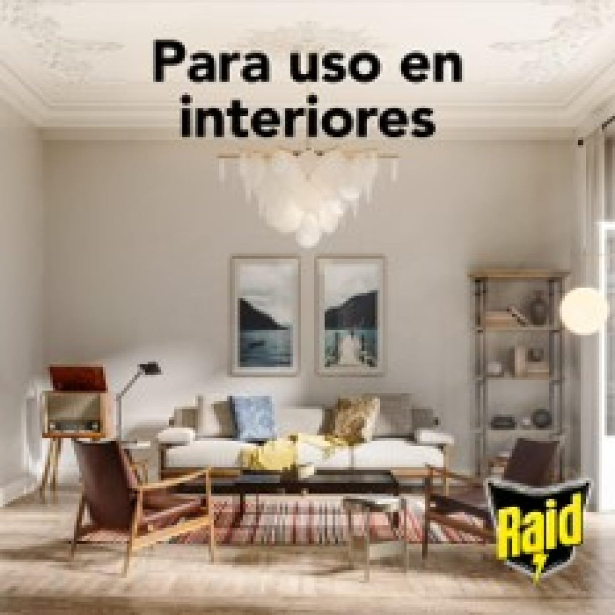 Raid Casa y Jardín Insecticida Aerosol Mosquitos e Insectos 3x430 ml