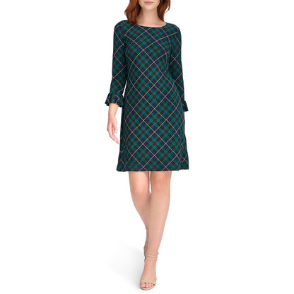 Tommy Hilfiger Vestido de Manga Acampanada para Mujer