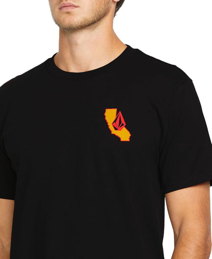 Volcom California Dreaming - Playera de Manga Corta para Hombre