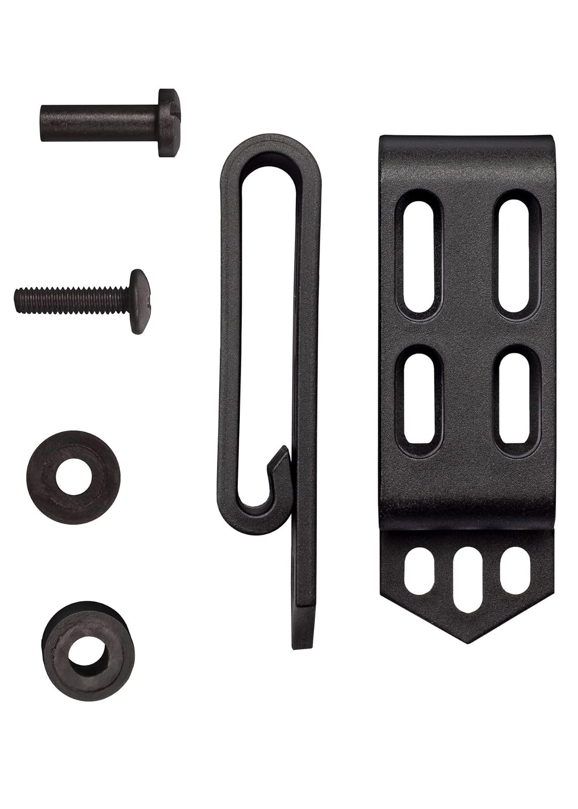 Cold Steel C-Clip pequeño (Paquete de 2), Negro