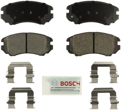Bosch Blue Pastillas de Freno de Disco Semimetálicas, Compatibilidad según Modelo - 924H - Azul
