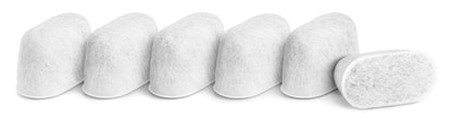 Breville Replacement Water Filters, 6-Pack | Solo para uso con las máquinas Barista Pro BES878, Barista Express BES870 e Infuser BES840