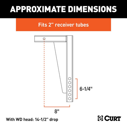 CURT Manufacturing 17125 Trailer Hitch