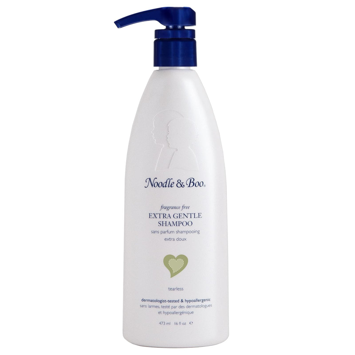 Noodle & Boo Fragrance Free Extra Gentle Shampoo for Baby Eczema Care, 16 fl. oz.