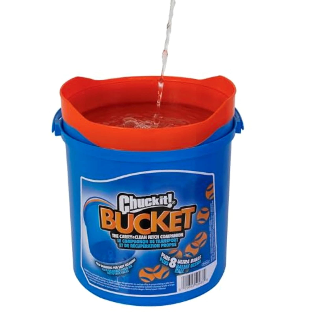 Chuckit! Cubo con Ultra Ball MD 8 Unidades