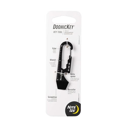 Nite Ize Doohickey Llavero Multiusos Negro 6.60cm x 1.77cm x 0.25cm
