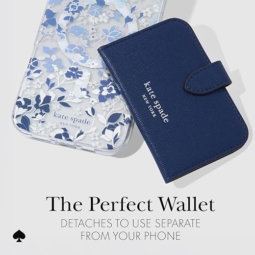 Kate Spade New York - portafolios magnética para teléfono, color azul marino