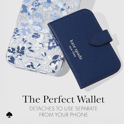 Kate Spade New York - portafolios magnética para teléfono, color azul marino