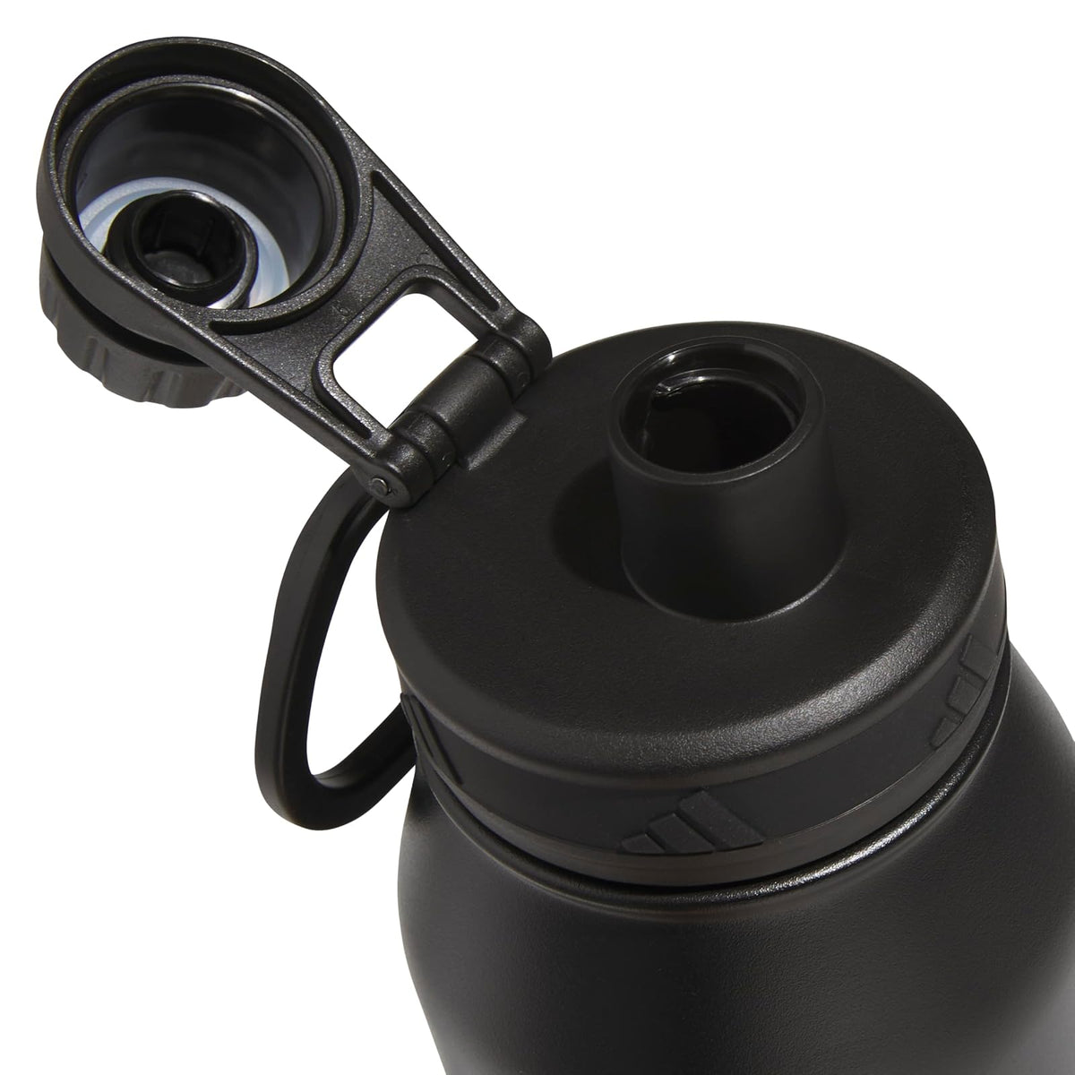Adidas Botella de Acero Inoxidable 1L Doble Pared Negro/Blanco