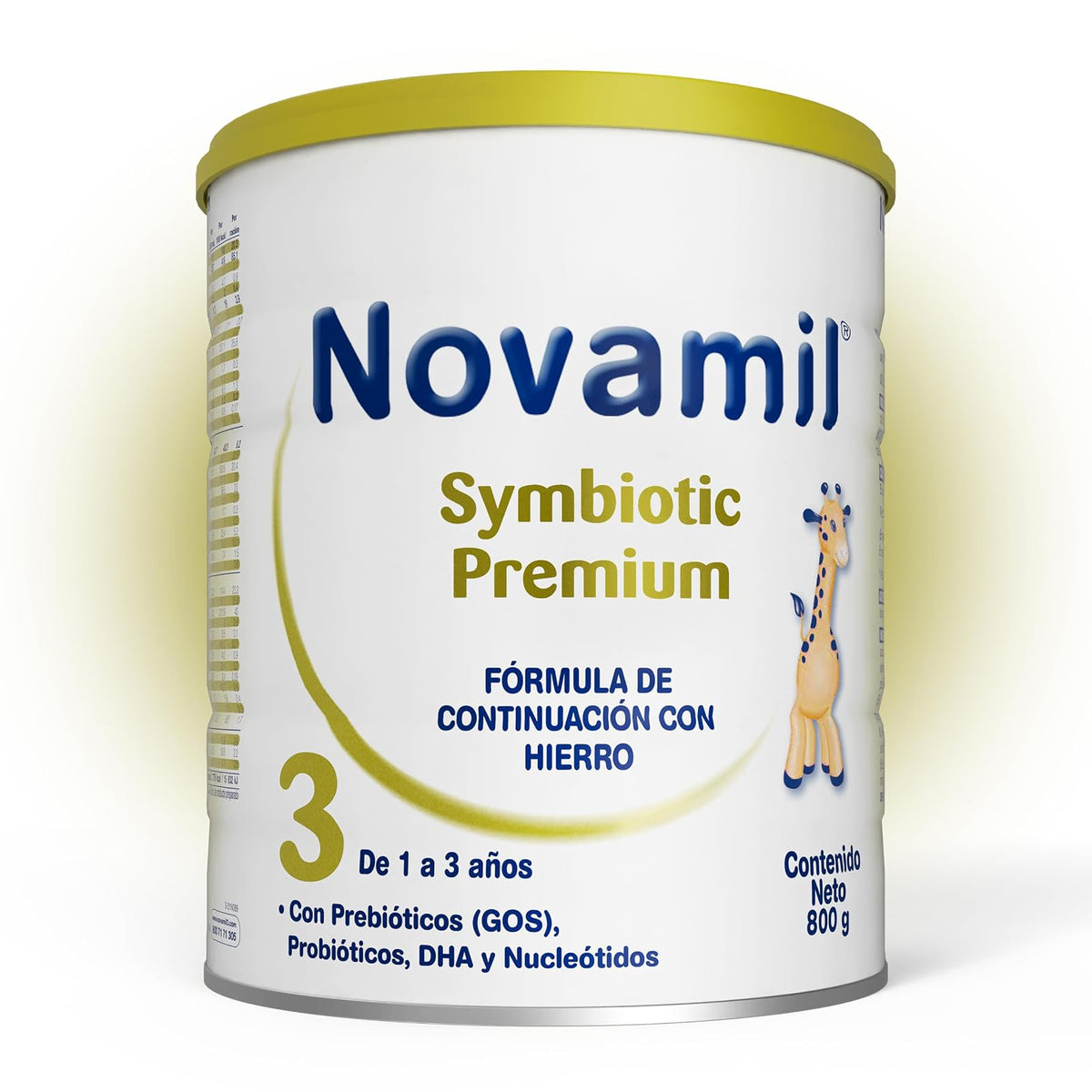 NOVAMIL - Symbiotic Premium Etapa 3, de 1 a 3 años de edad, bote con 800g