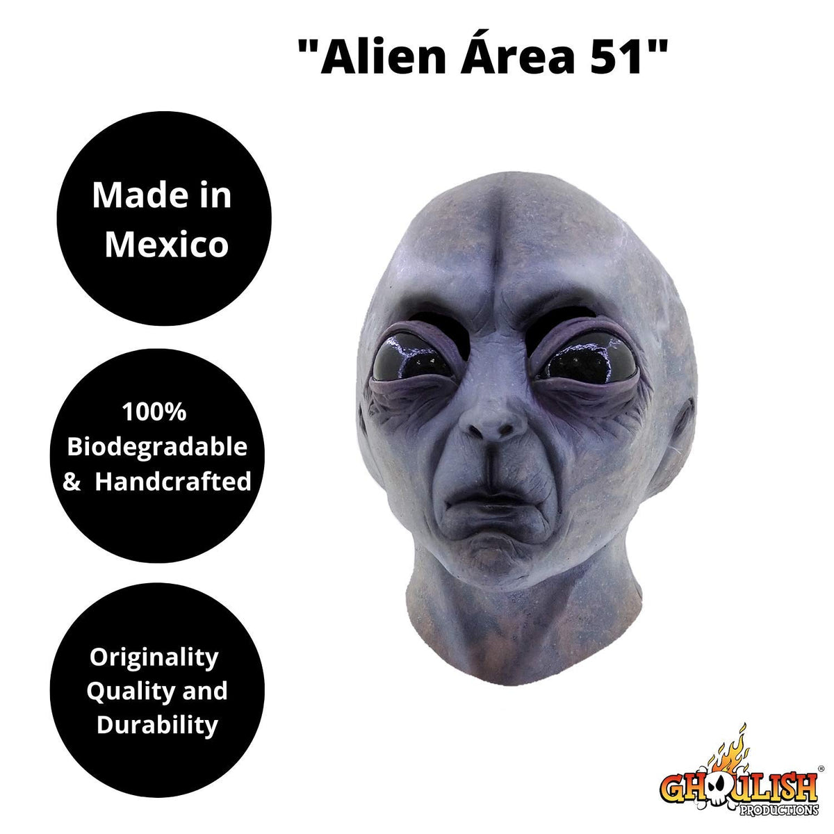 Adult Area 51 Alien Mask