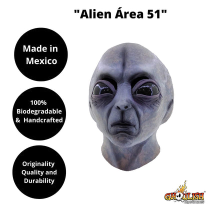 Adult Area 51 Alien Mask