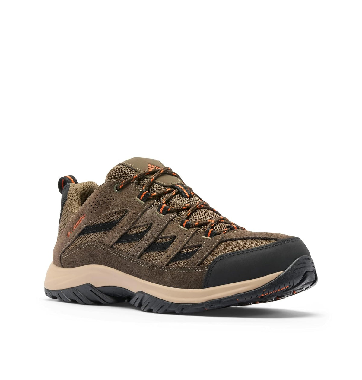 Columbia Crestwood botas de senderismo impermeables para hombre - 32.0 cm - marrón camuflaje, Heatwave