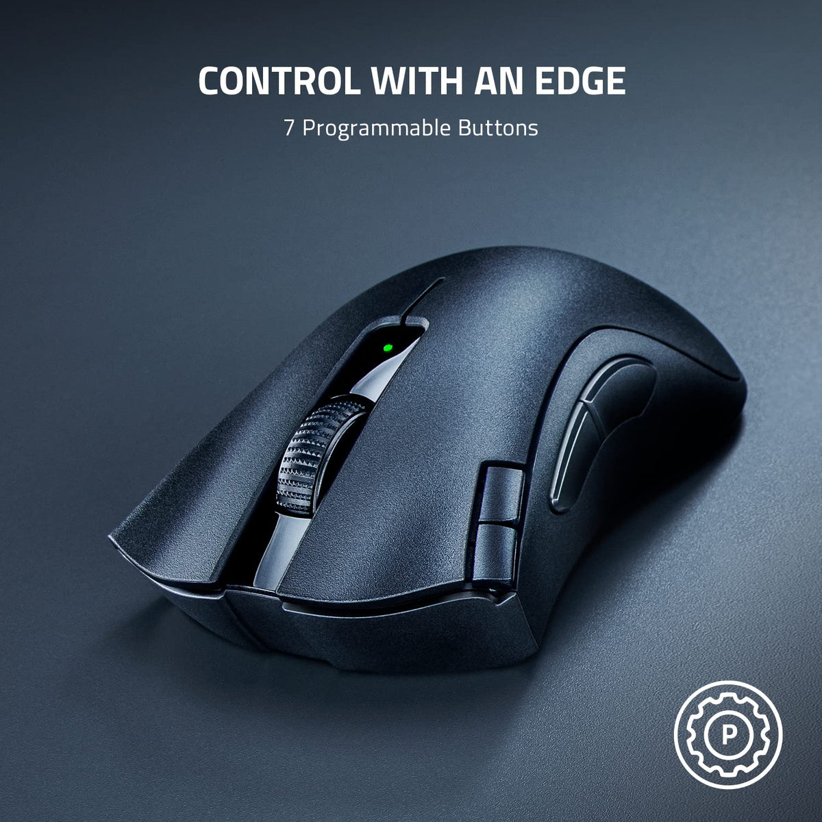 Razer DeathAdder V2 X Hyperspeed: mouse gamer con diseño ergonómico Inalámbrico ultrarrápido – Duración de la batería 235 horas - Windows Standard Edition