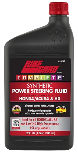 Lubegard Líquido Sintético de Dirección Asistida 24242 para Honda/Acura, 946 ml