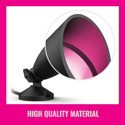 WiZ extensión reflector inteligente 25 watts para exteriores compatible con WiFi y Alexa