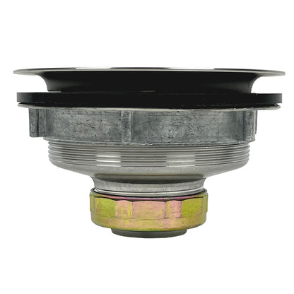 SinkSense - Colador de cesta de 3.5 pulgadas con cesta estilo poste, acero inoxidable